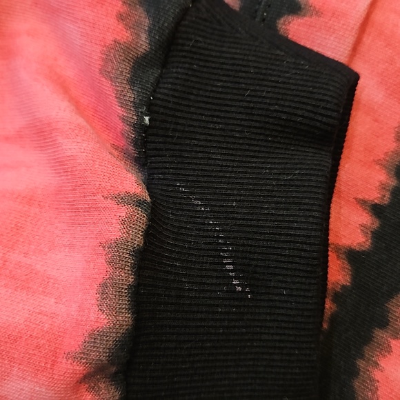 Alice + Olivia Crochet Tie-dye Hoodie sz  XL - Picture 12 of 13